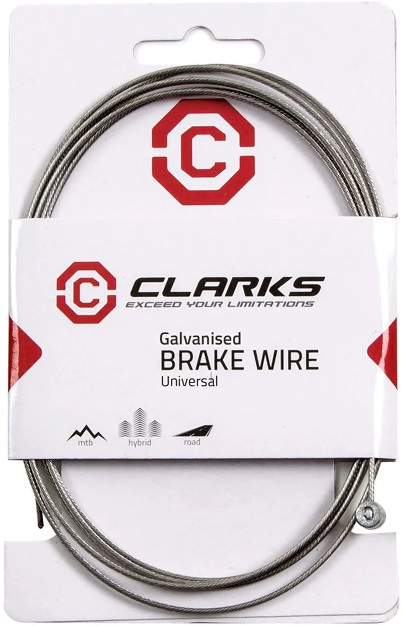 Clarks MTB Inner Brake Cable Wire - Pair