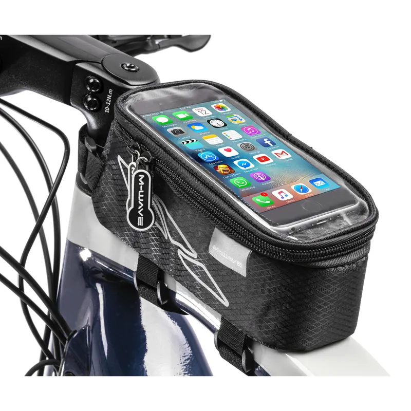 M-Wave Smartphone Top Tube Bag XL Black-2