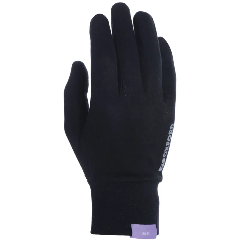 Oxford Deluxe Gloves Silk Black