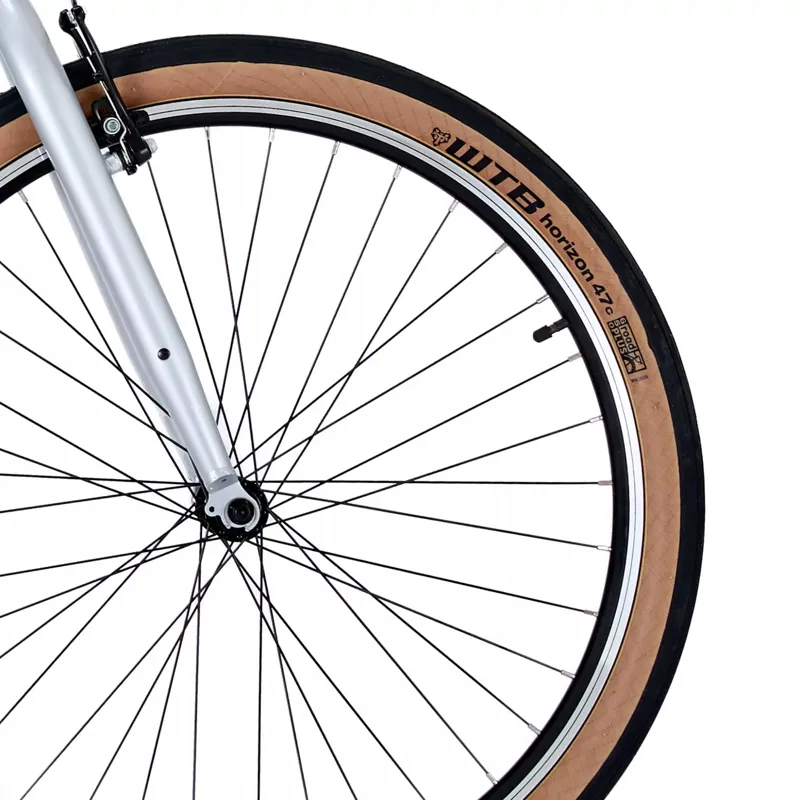 Raleigh Strada 650B Commuter Hybrid Bike Silver/Blue-4