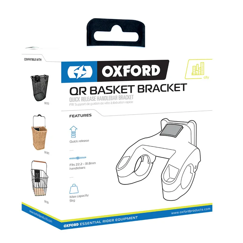 Oxford Basket Quick Release Handlebar Bracket-1