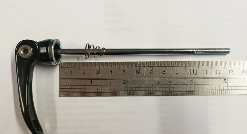 XLC QR-L02 Quick Release Skewer Set Black-3