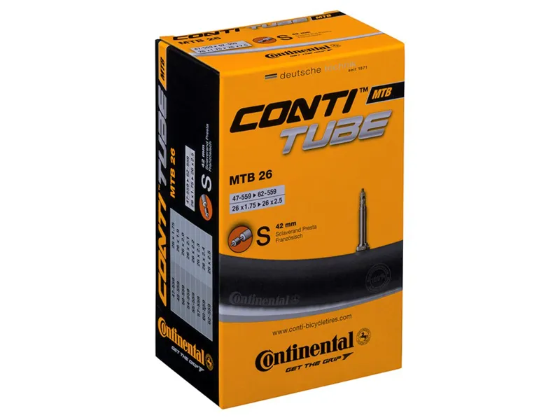 Continental 26 x 1.75 - 2.50 Inch Presta Inner Tube