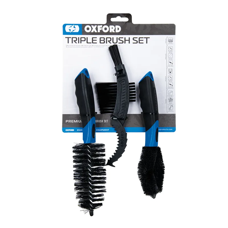 Oxford Triple Brush Cleaning Kit