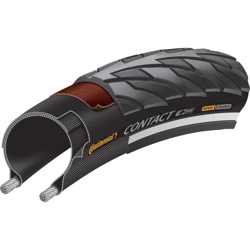 Continental Contact Tyre 20 x 1.75 Inch-2