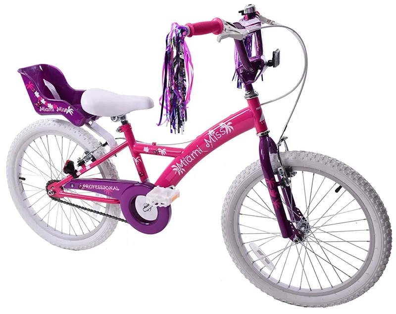 Professional Miami Miss 20 Inch Wheel Kids Bike Pink and Purple-1