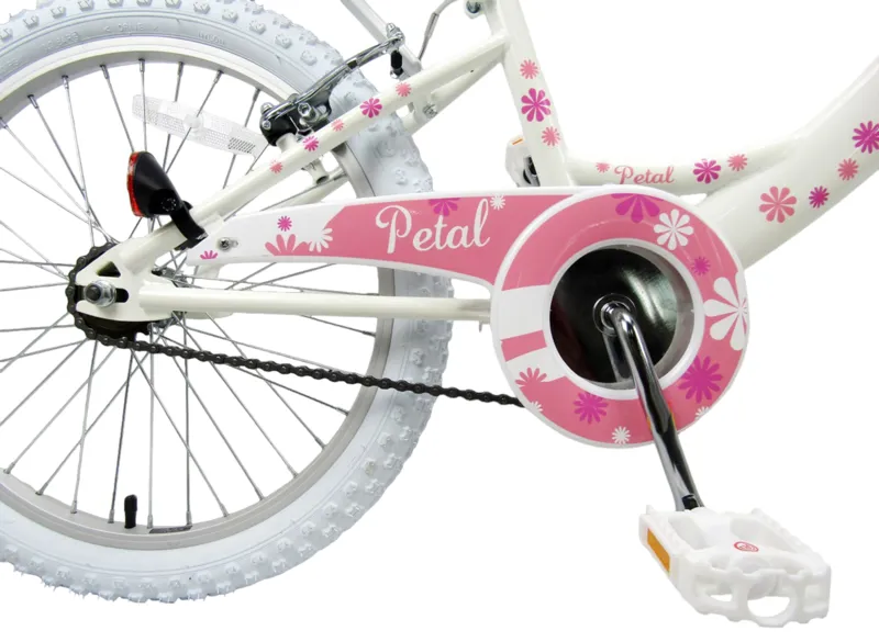 Professional Petal 18 Inch Wheel Kids Bike Pink/White-2