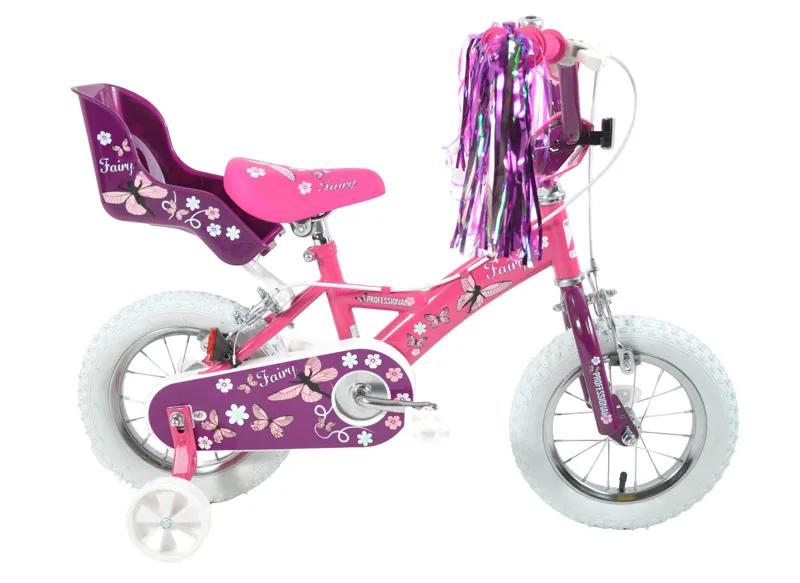 Professional Fairy 14 Inch Wheel kids Bike Pink/Purple
