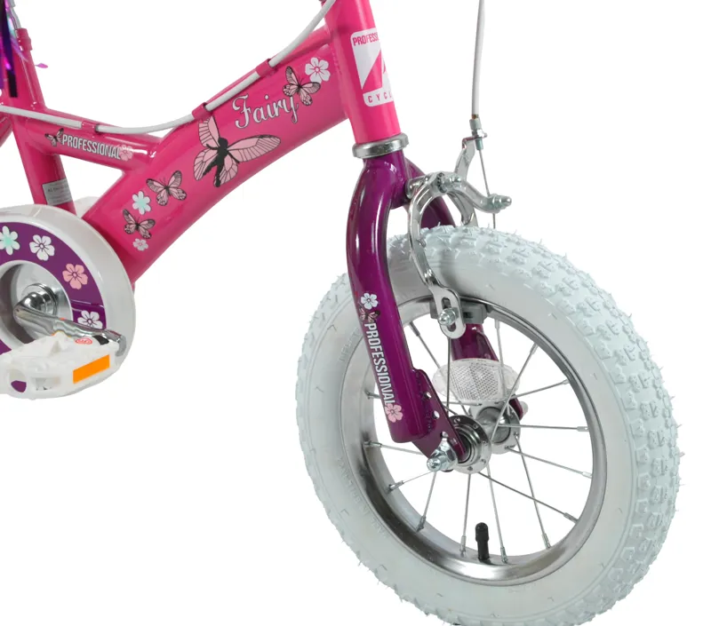 Professional Fairy 14 Inch Wheel kids Bike Pink/Purple-3