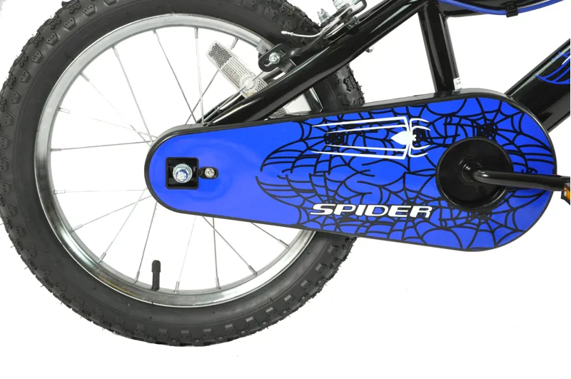 Professional Spider 16 Inch Wheel Kids Bike Blue/Black-4
