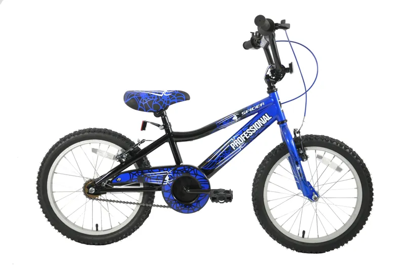 Professional Spider 20 Inch Wheel Kids Bike Blue/Black