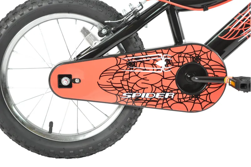 Professional Spider 16 Inch Wheel Kids Bike Dusk Red/Black-4