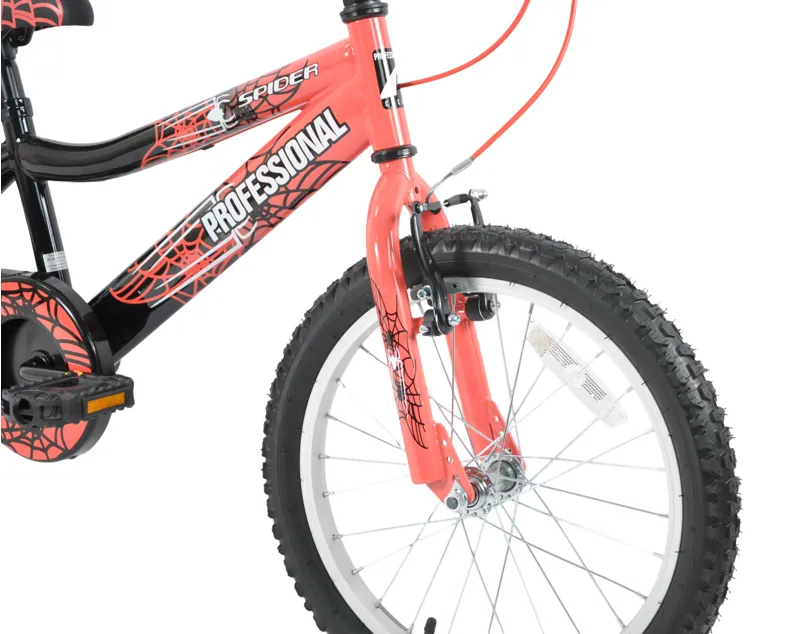 Professional Spider 20 Inch Wheel Kids Bike Dusk Red/Black-3