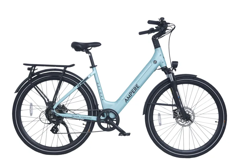 ampere electric bicycle Deluxe Step Through Bike 250w Ampere Tourer S Hybrid electric