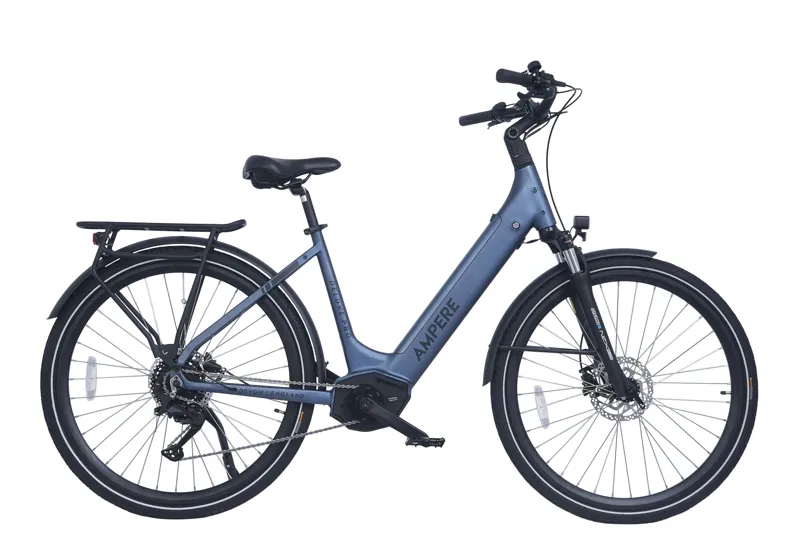 Ampere Deluxe Pro Electric Bike Stone Blue 17.5Ah