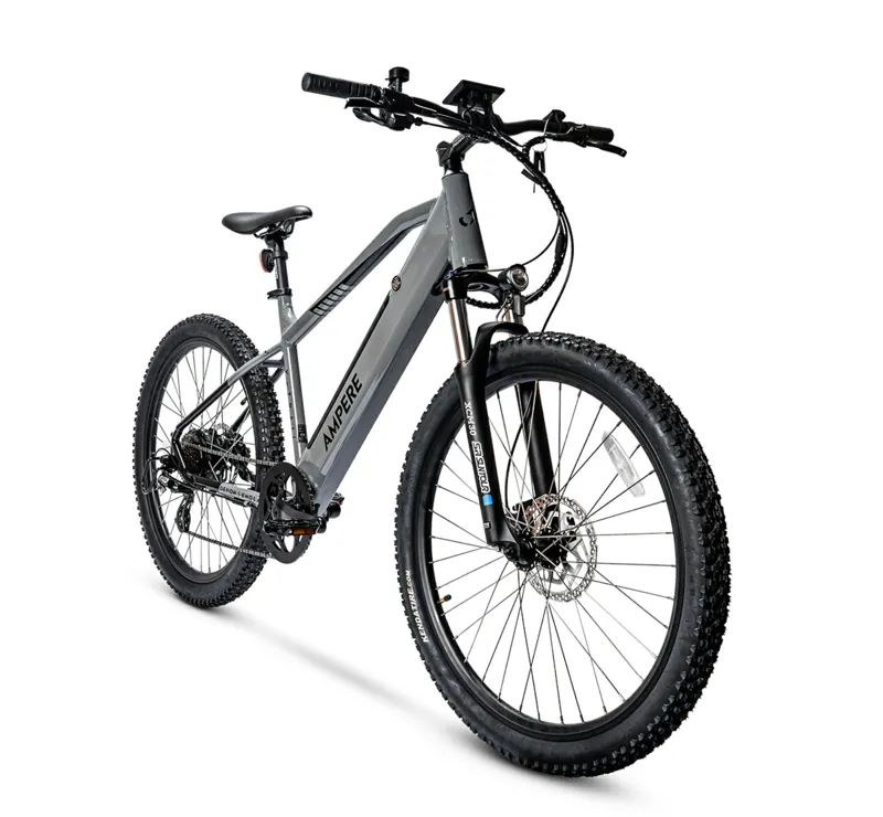 Ampere X-Trail 27.5 Inch Wheel Electric Bike Grey 17.5Ah-1