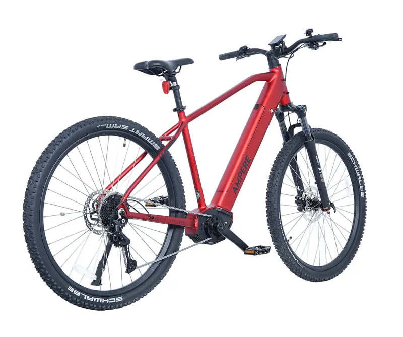 Ampere X-Trail Pro 27.5 Electric Bike Metallic Red 10Ah-2
