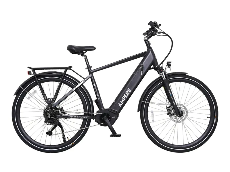 Ampere Hilux Pro 700c Electric Bike Black 10Ah