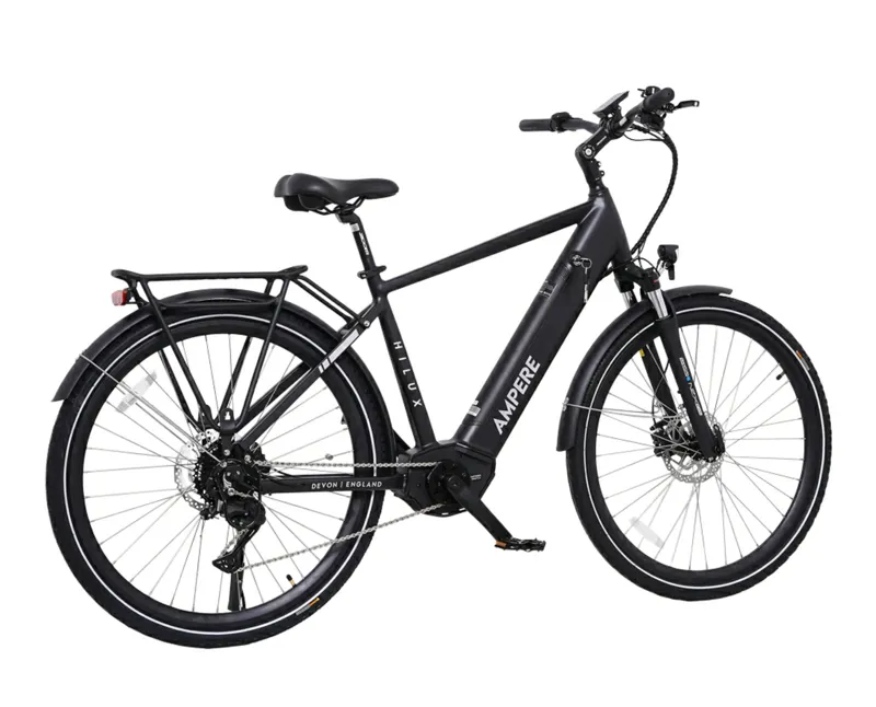 Ampere Hilux Pro 700c Electric Bike Black 14Ah-2