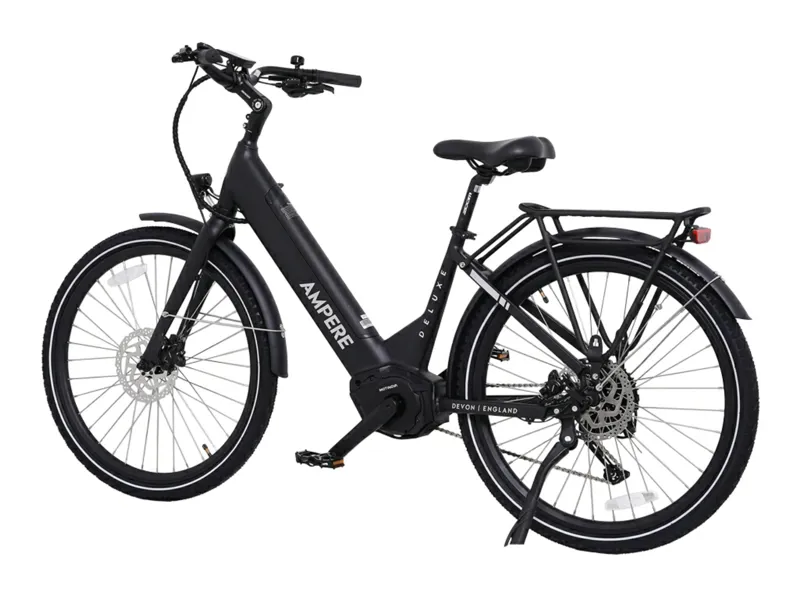 Ampere Deluxe Pro Step Through 26 Inch Wheel Electric Bike Black 10Ah-3