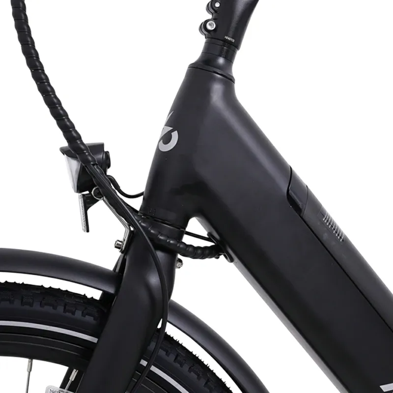 Ampere Deluxe Pro Step Through 26 Inch Wheel Electric Bike Black 10Ah-6