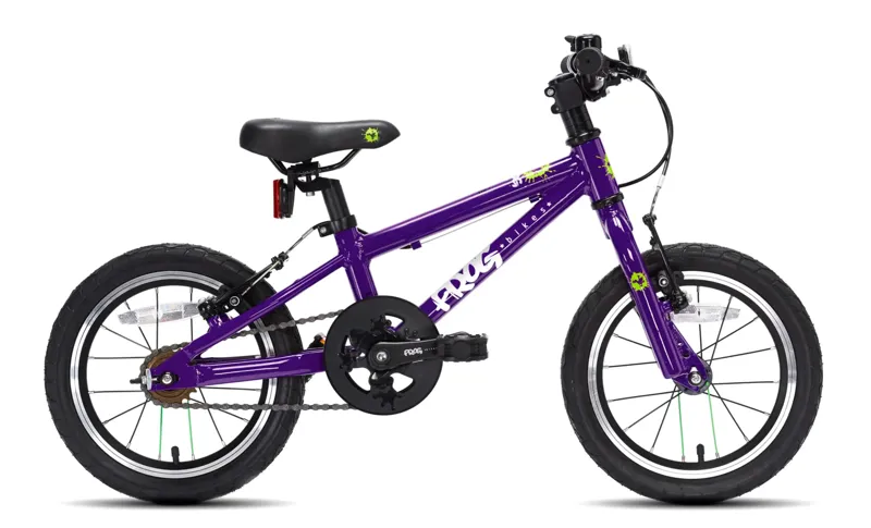 Pre Loved Frog 40/43 14 Inch Wheel Kids Bike Purple
