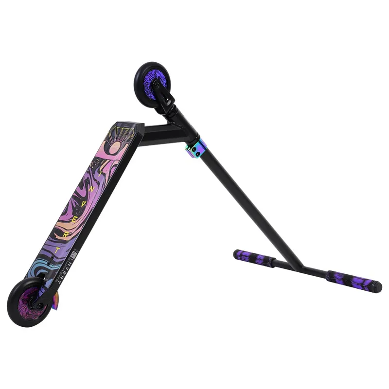 Invert Supreme 1-7-12 Stunt Scooter Black/Neon Purple-7