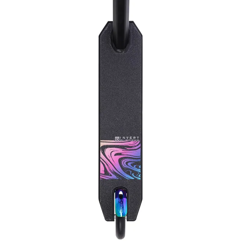 Invert Supreme 1-7-12 Stunt Scooter Black/Neon Purple-10
