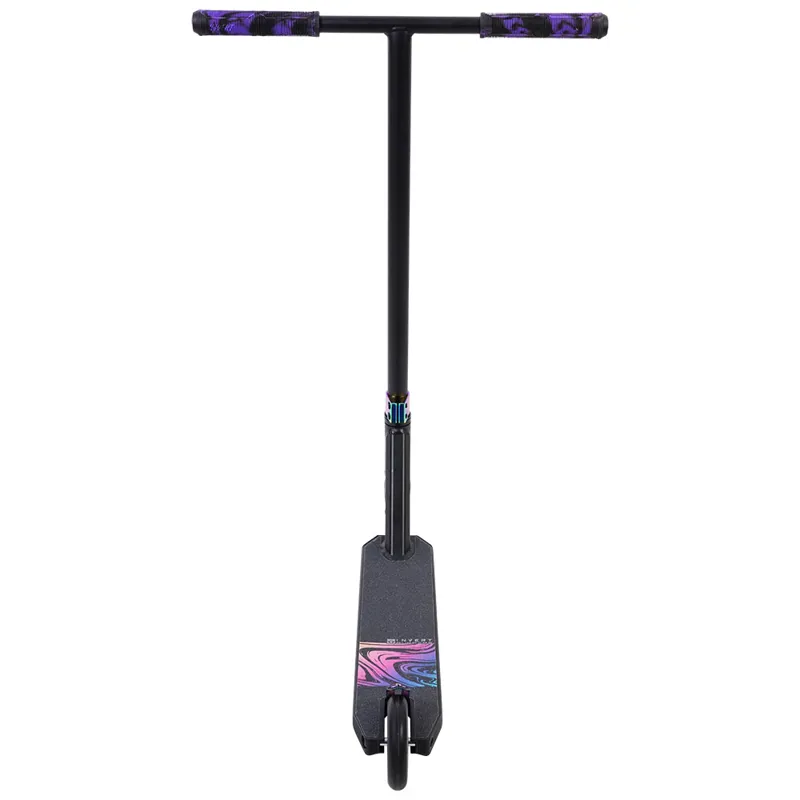 Invert Supreme 1-7-12 Stunt Scooter Black/Neon Purple-2
