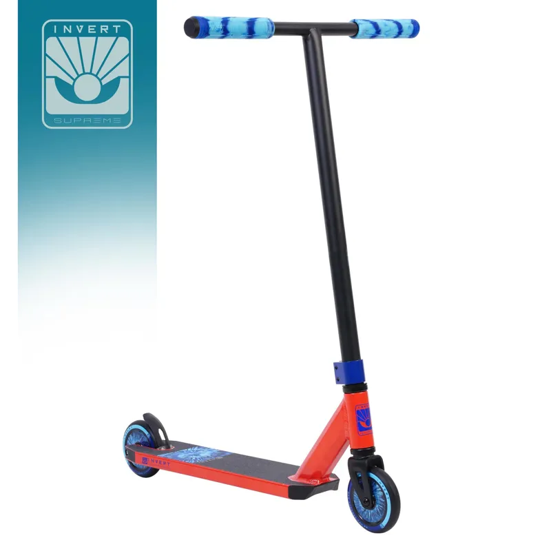 Invert Supreme 1-7-12 Stunt Scooter Red/White/Blue
