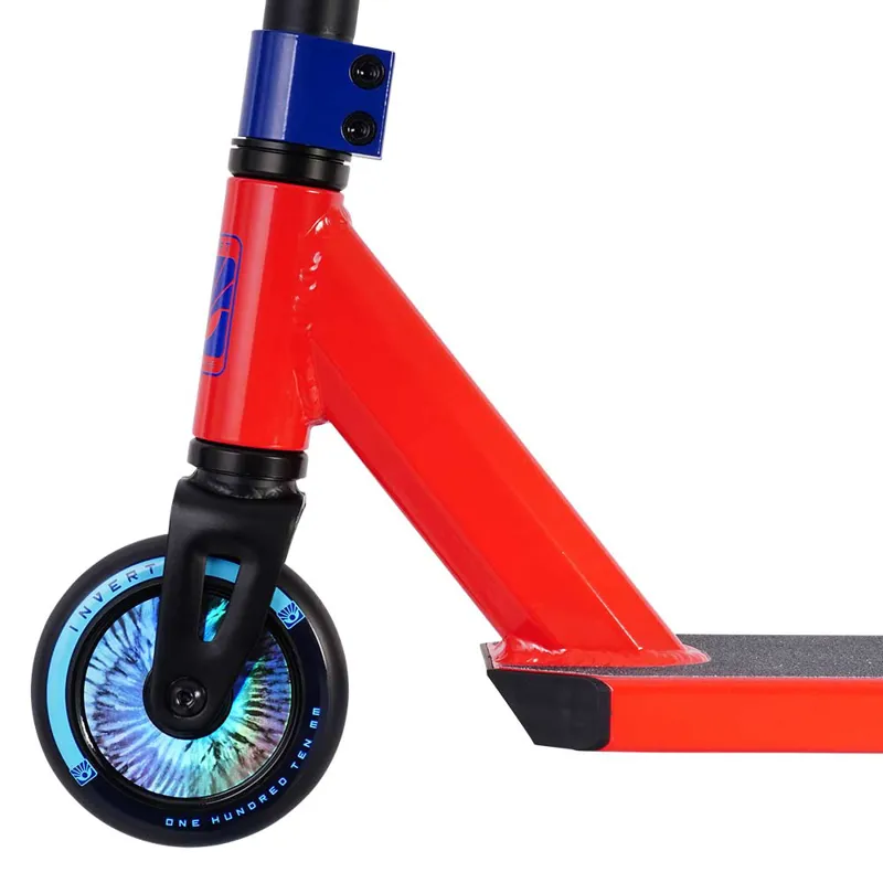 Invert Supreme 1-7-12 Stunt Scooter Red/White/Blue-7
