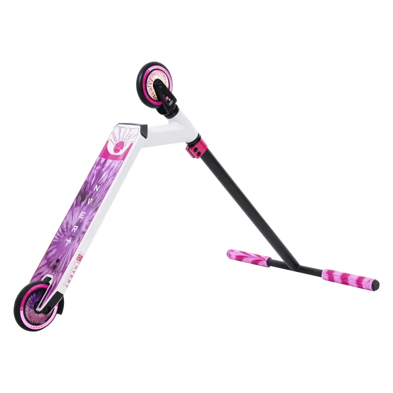 Invert Supreme 1-7-12 Stunt Scooter White/Black/Pink-2