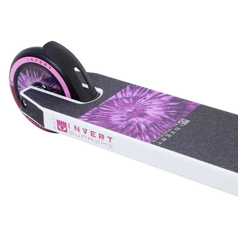 Invert Supreme 1-7-12 Stunt Scooter White/Black/Pink-9