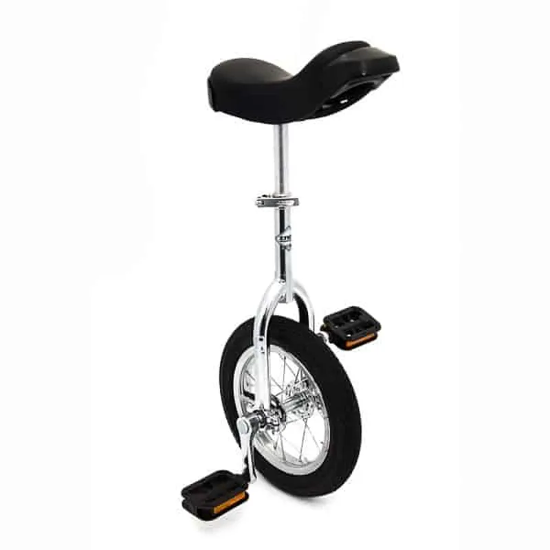 Unifun Unicycle 12 Inch Wheel Chrome