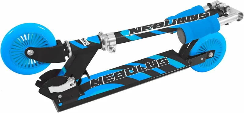 Nebulus Scooter - Black and Blue Folding Kids Scooter-3