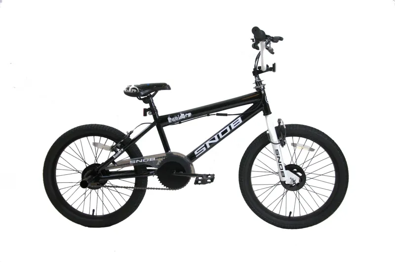 Snob Punisher BMX 20 Inch Wheel Kids Bike Black-1