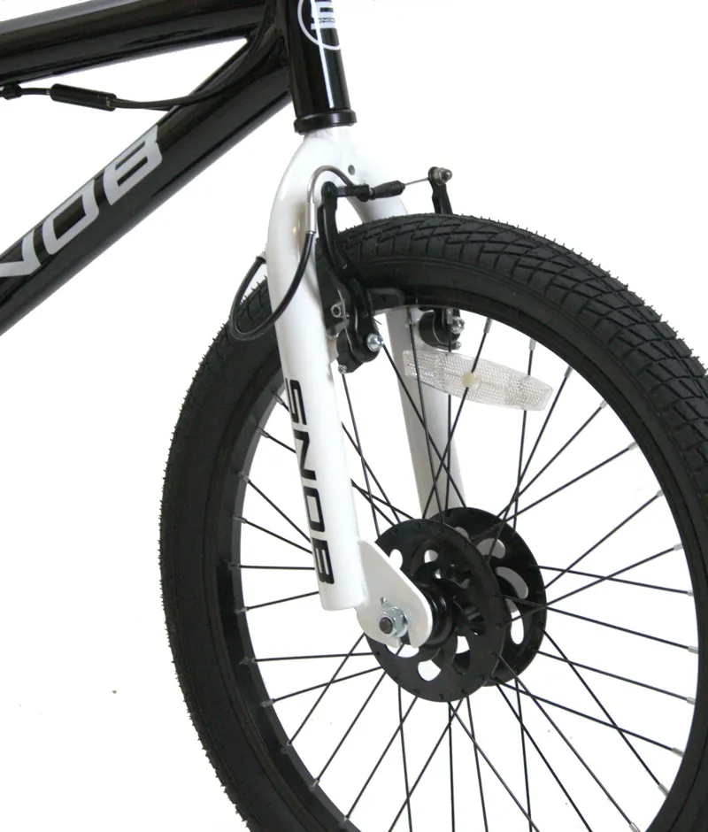 Snob Punisher BMX 20 Inch Wheel Kids Bike Black-3