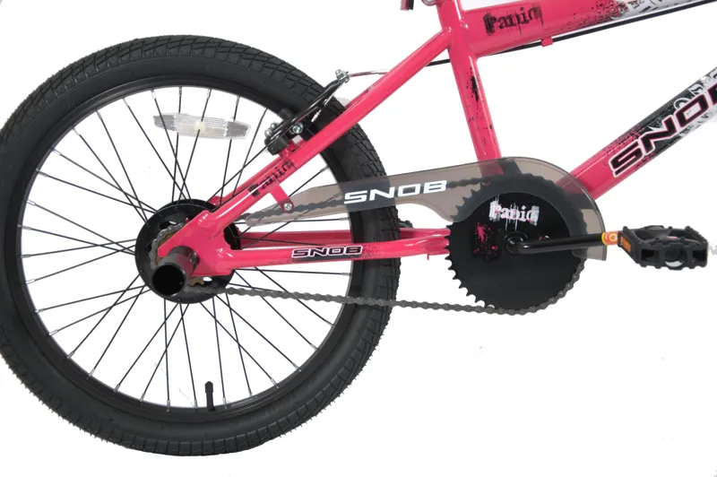 Snob Panic 20 Inch Wheel Kids BMX Bike Pink-4