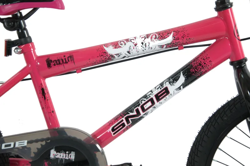 Snob Panic 20 Inch Wheel Kids BMX Bike Pink-2