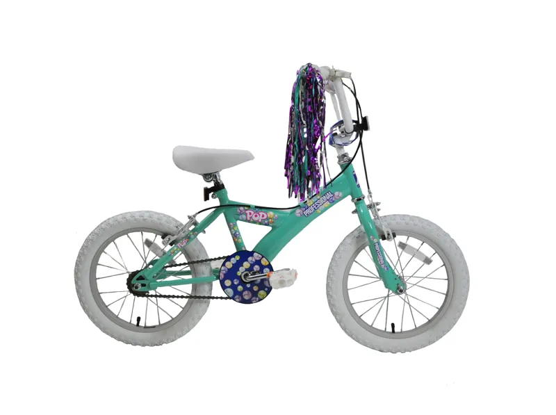 Professional Pop 16 Inch Wheel Kids Bike Green-1