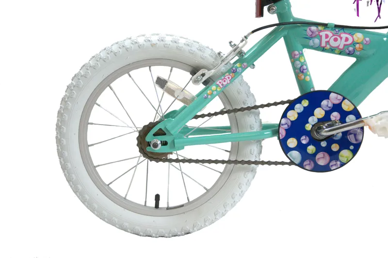 Professional Pop 16 Inch Wheel Kids Bike Green-4