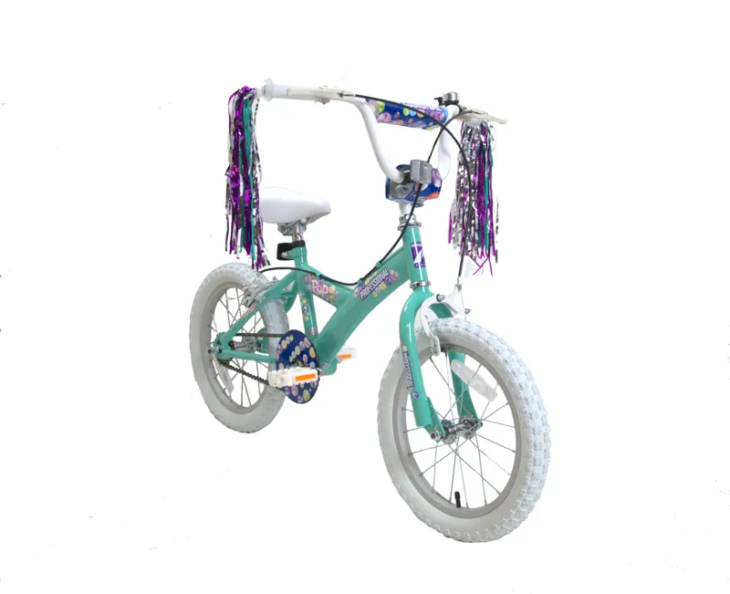 Professional Pop 16 Inch Wheel Kids Bike Green