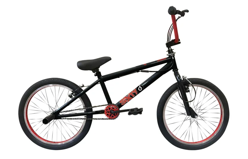 Sixty 8 20 Inch Wheel BMX Bike Black/Red