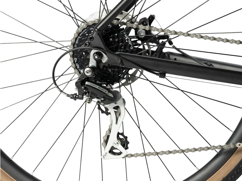 Ammaco Mineral 700c Gravel Bike Black/Green-9