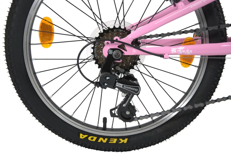 Professional Sky Dancer 20 Inch Wheel Kids Bike Pink/Blue-4