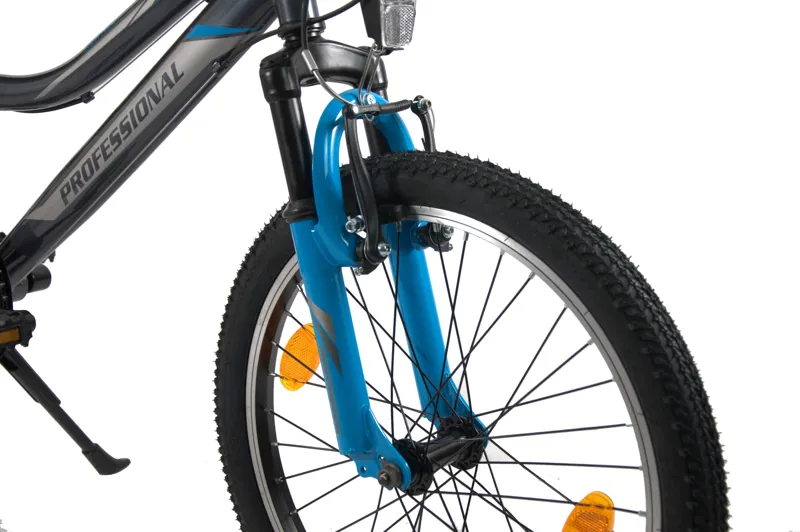 Professional Storm Racer 20 Inch Wheel Kids Bike Black/Blue-3