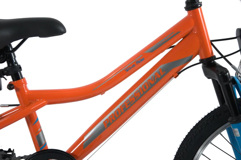 Professional Wave Rider 20 Inch Wheel Kids Bike Orange/Blue-2