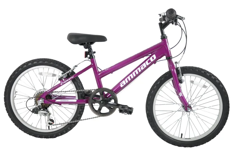 Ammaco Eternity 18 Inch Wheel Kids Bike Purple/White