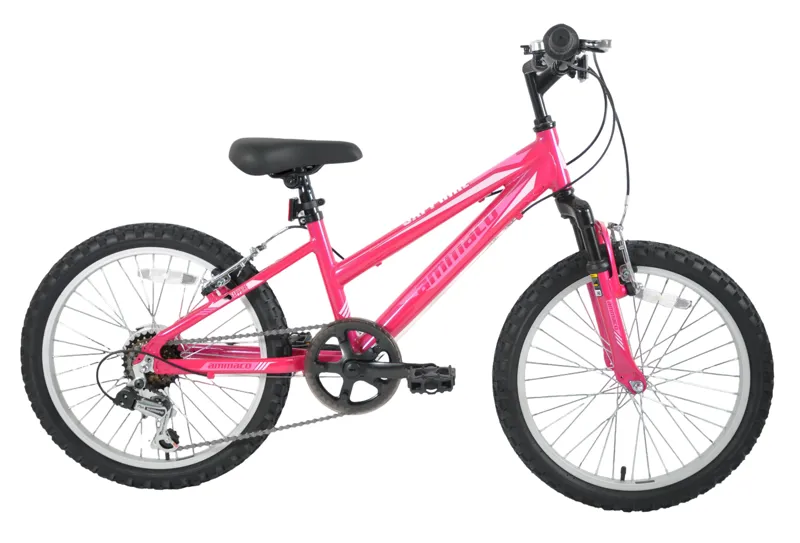 Ammaco Sapphire 18 Inch Wheel Kids Bike Pink