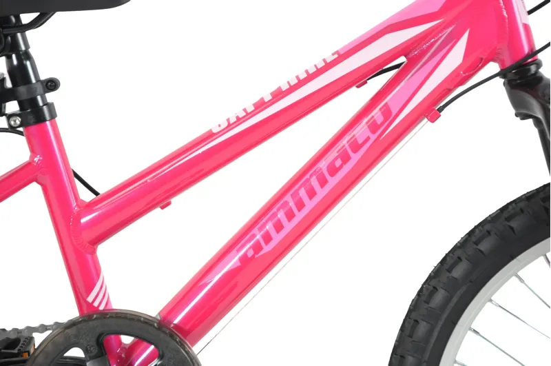 Ammaco Sapphire 20 Inch Wheel Kids Bike Pink-2